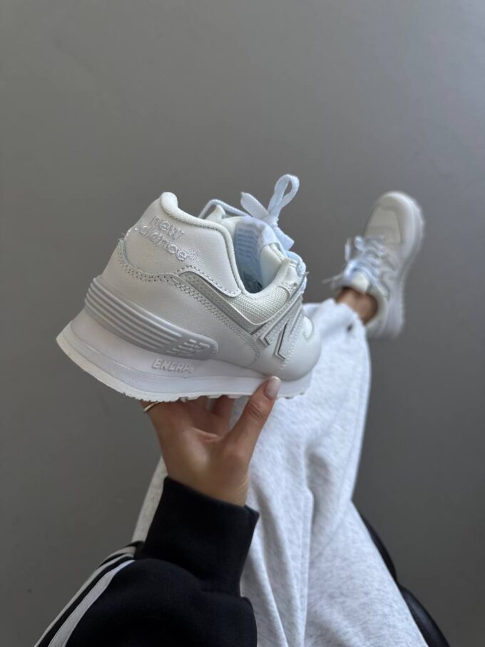New Balance 574 Light Grey/Gold - Зображення 8