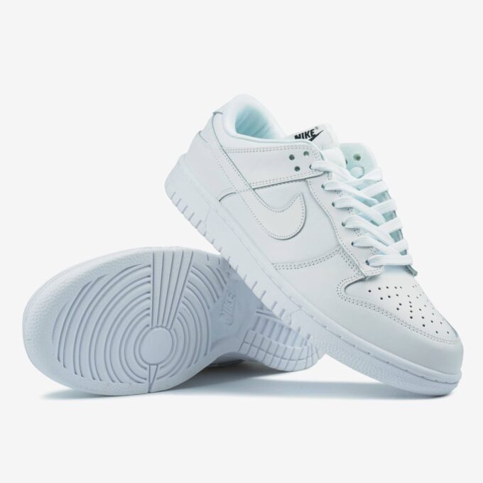 Nike Dunk Low Full White - Зображення 4