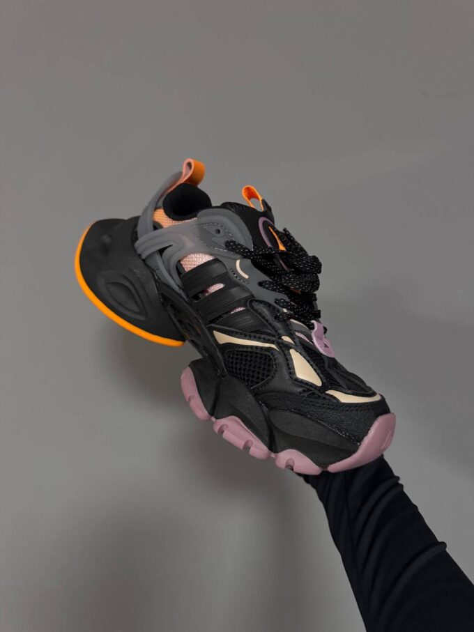Adidas XLG Runner Black / Orange / Lilac - Зображення 5