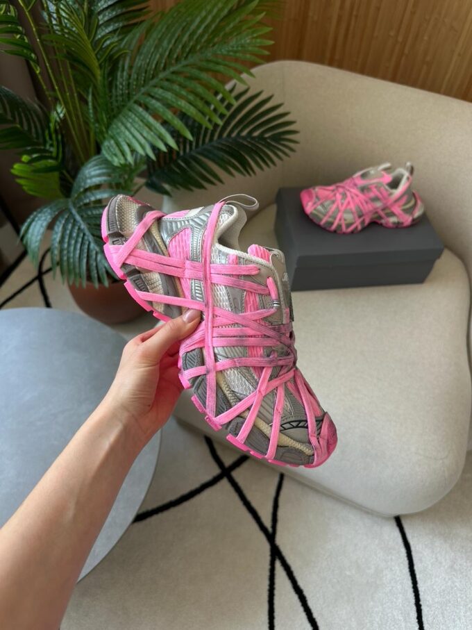 Balenciaga 3XL Extreme Lace Pink Silver