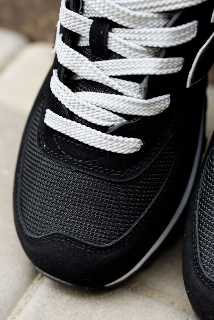 New Balance 574 Black Grey - Зображення 6