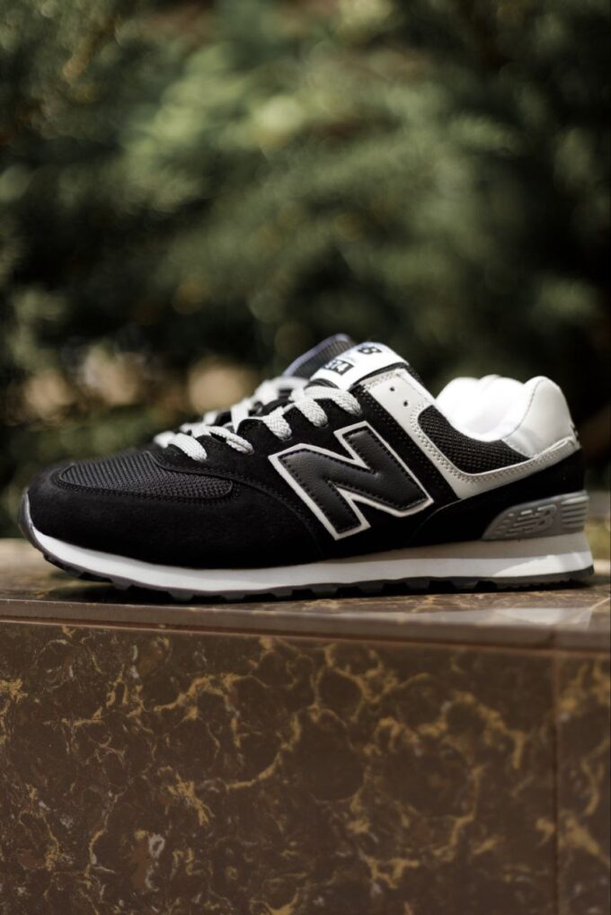 New Balance 574 Black Grey