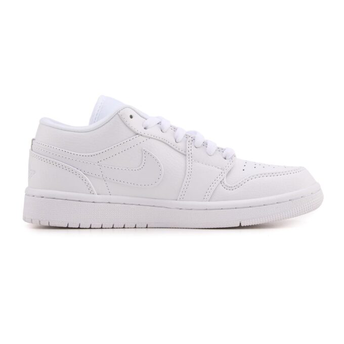 Nike Air Jordan Retro 1 Low Full White - Зображення 2