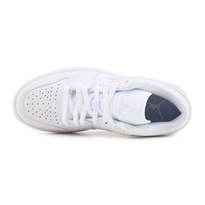 Nike Air Jordan Retro 1 Low Full White - Зображення 7