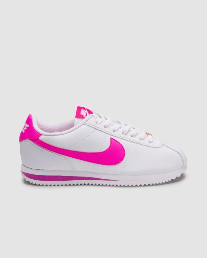 Nike Cortez GS White Laser Fuchsia - Зображення 2