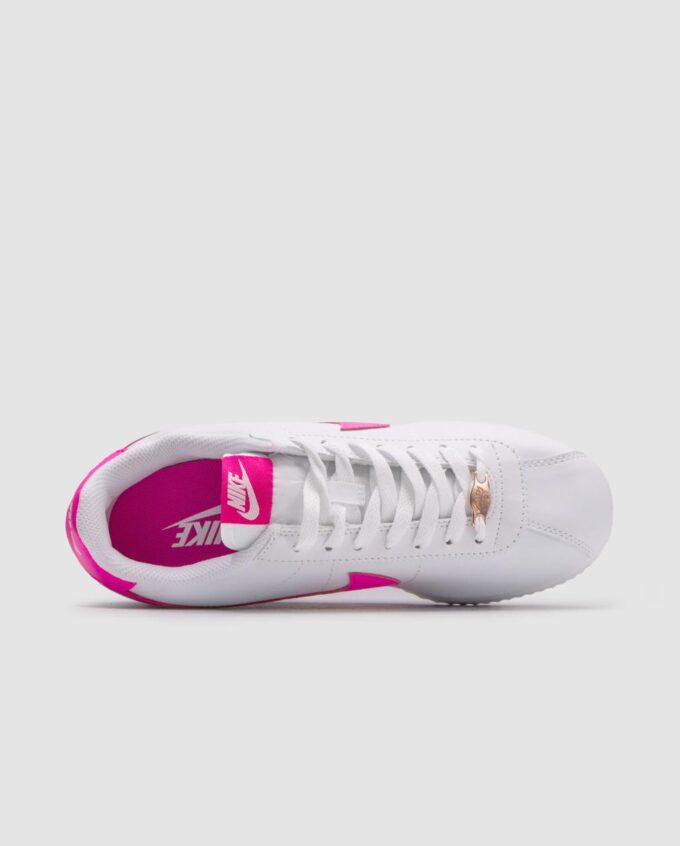 Nike Cortez GS White Laser Fuchsia - Зображення 5