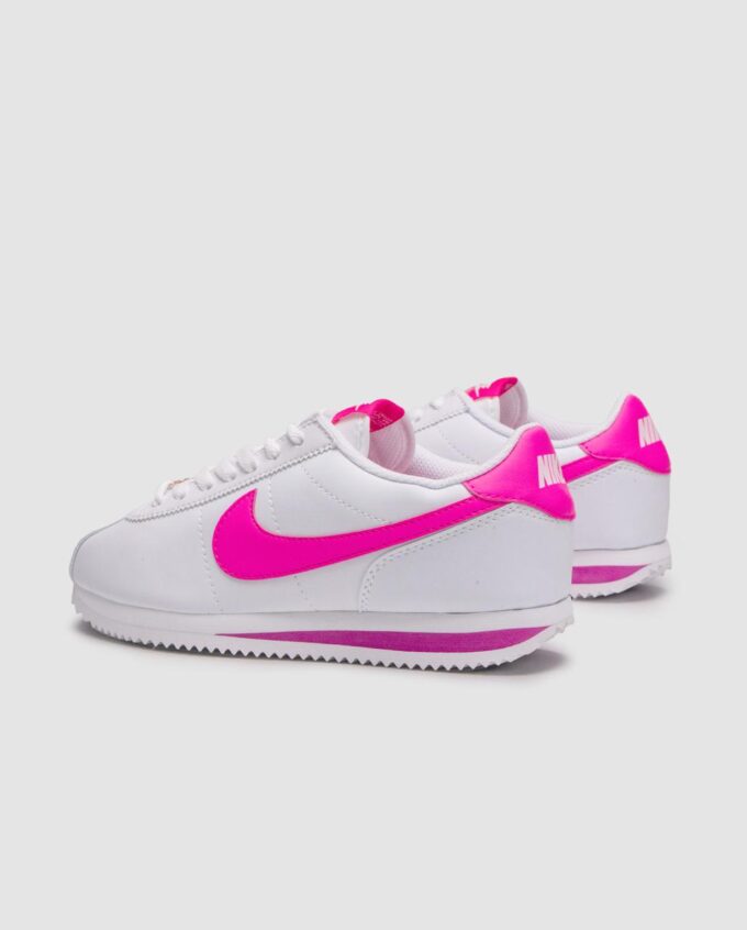 Nike Cortez GS White Laser Fuchsia - Зображення 4