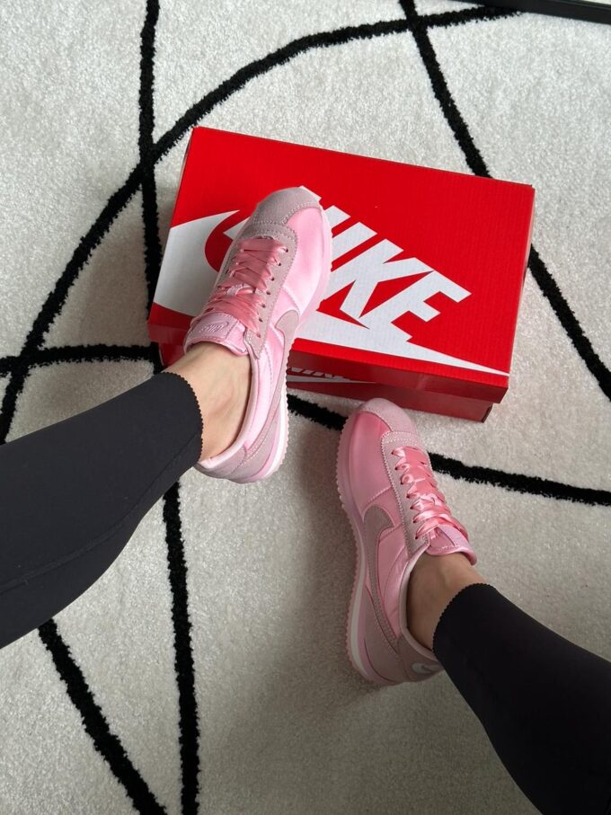 Nike Cortez Soft Pink Satin - Зображення 4