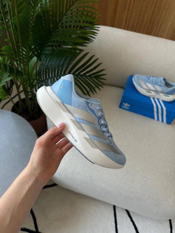 Adidas Adizero Evo SL Glow Blue/Silver Metallic - Зображення 3