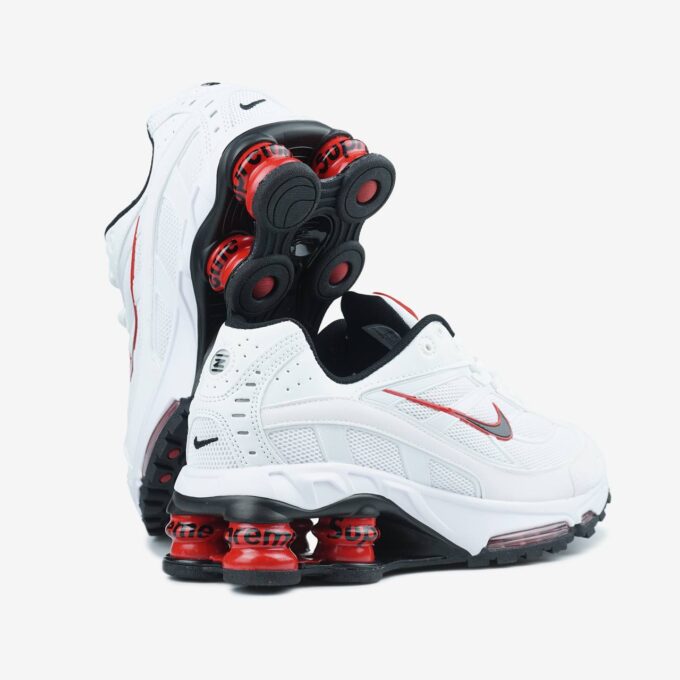 Nike Shox Ride 2 SP Supreme White Black Red - Зображення 6