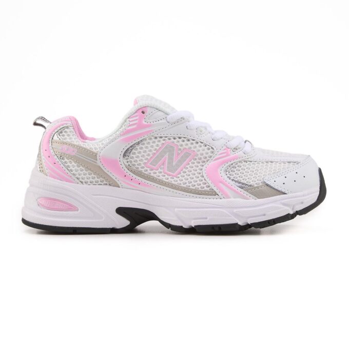 New Balance 530 White Pink Silver