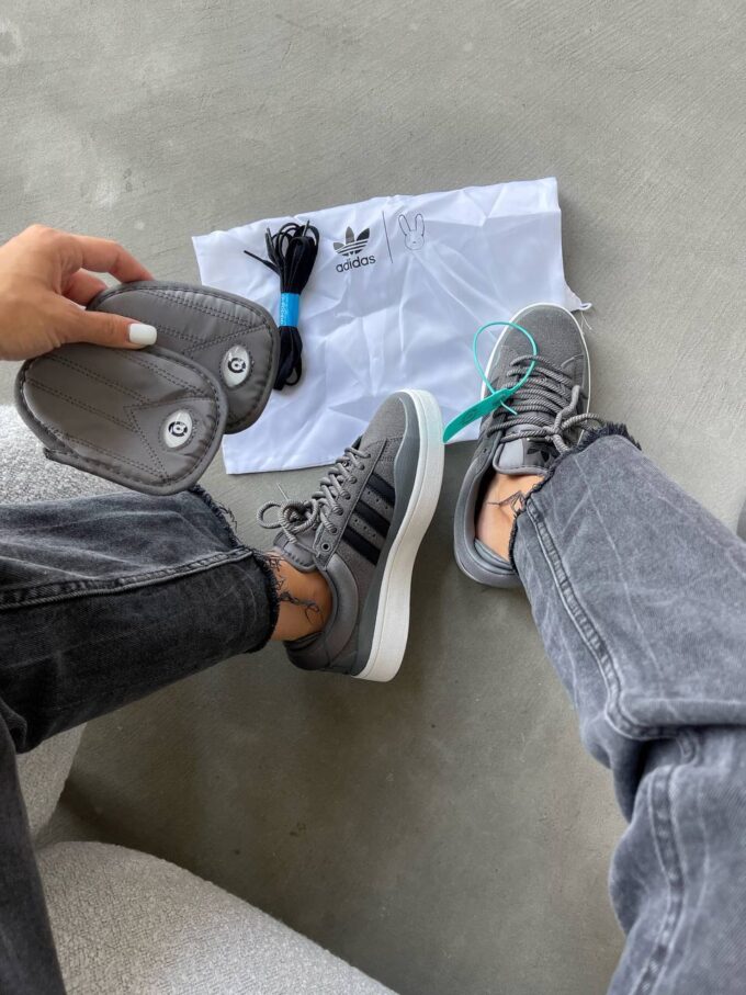 Adidas Campus x Bad Bunny Grey - Зображення 2