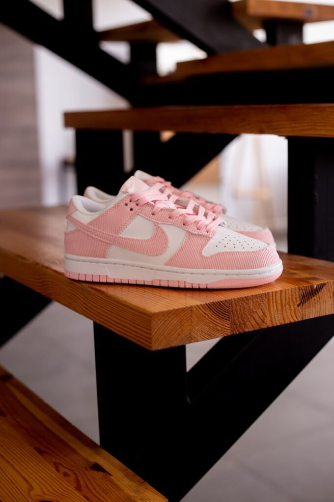 Nike Dunk Low Pink Corduroy - Зображення 4