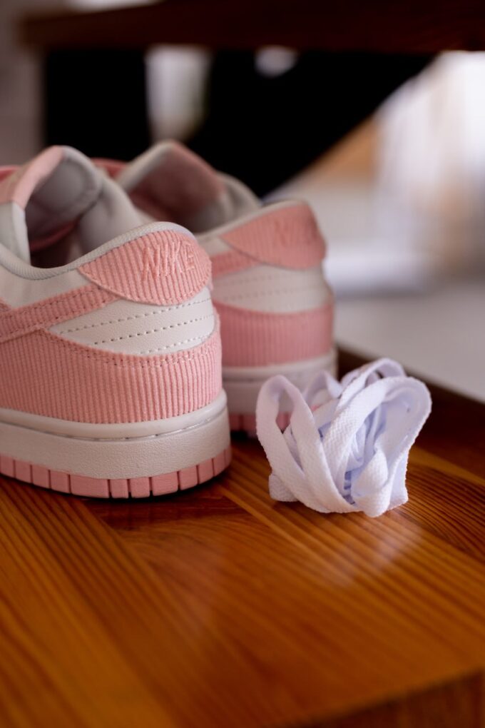 Nike Dunk Low Pink Corduroy - Зображення 9
