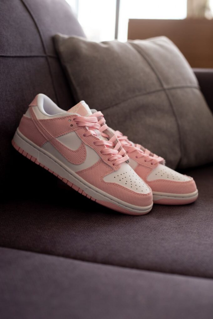 Nike Dunk Low Pink Corduroy - Зображення 2