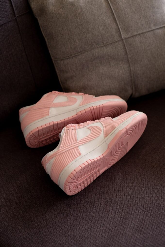 Nike Dunk Low Pink Corduroy - Зображення 7