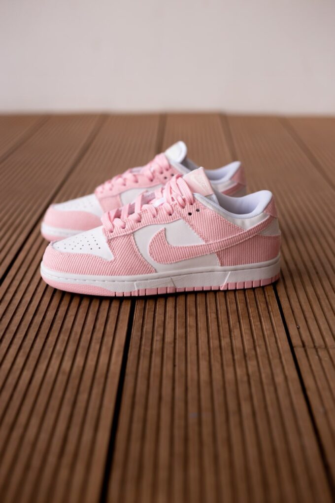 Nike Dunk Low Pink Corduroy - Зображення 3