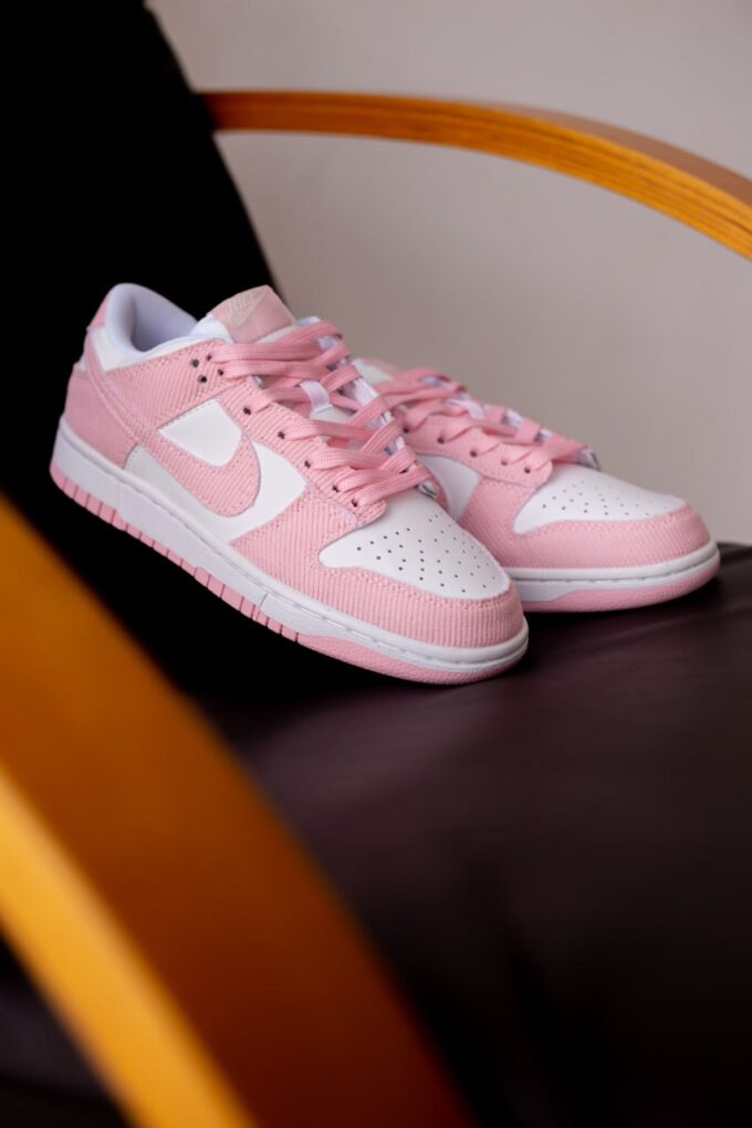 Nike Dunk Low Pink Corduroy