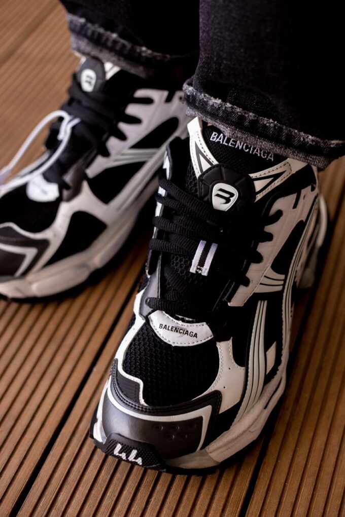 Balenciaga Runner Black/White - Зображення 5