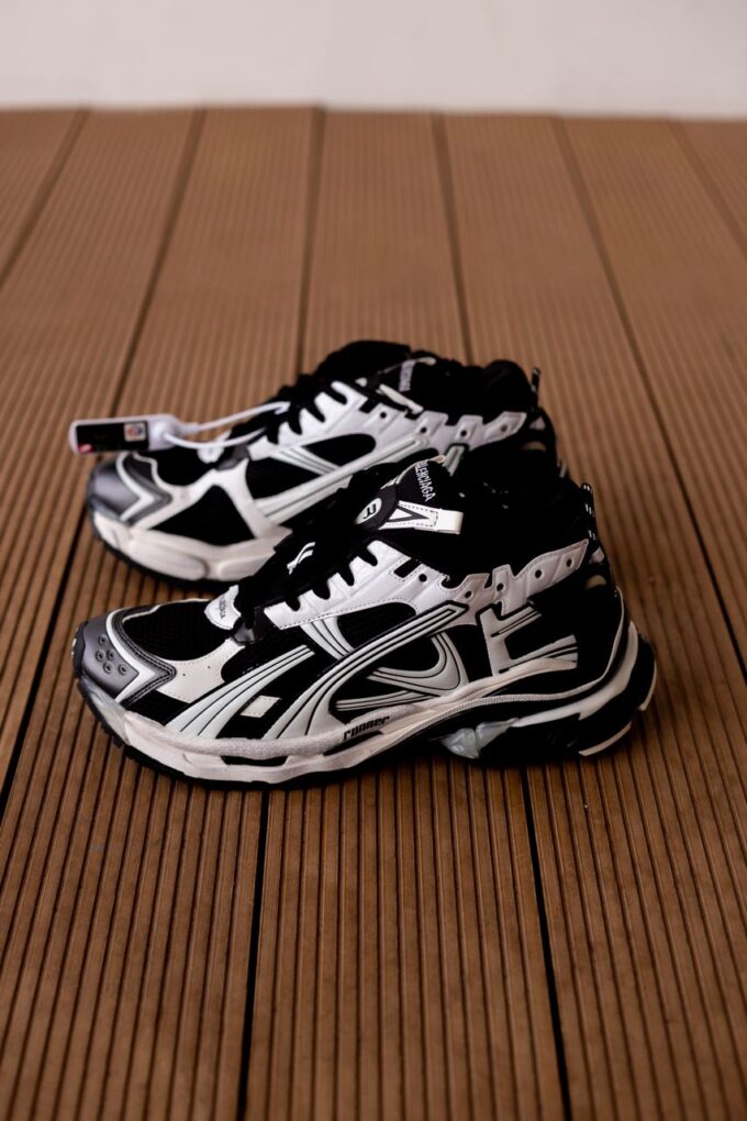 Balenciaga Runner Black/White - Зображення 6