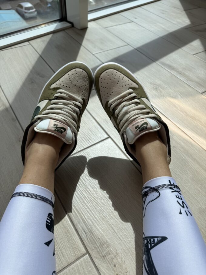 Yuto Horigome x Nike SB Dunk Low Asparagus - Зображення 4