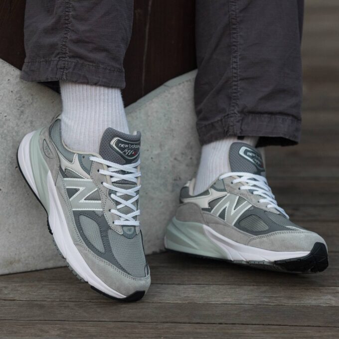New Balance 990 v3 White Grey - Зображення 3