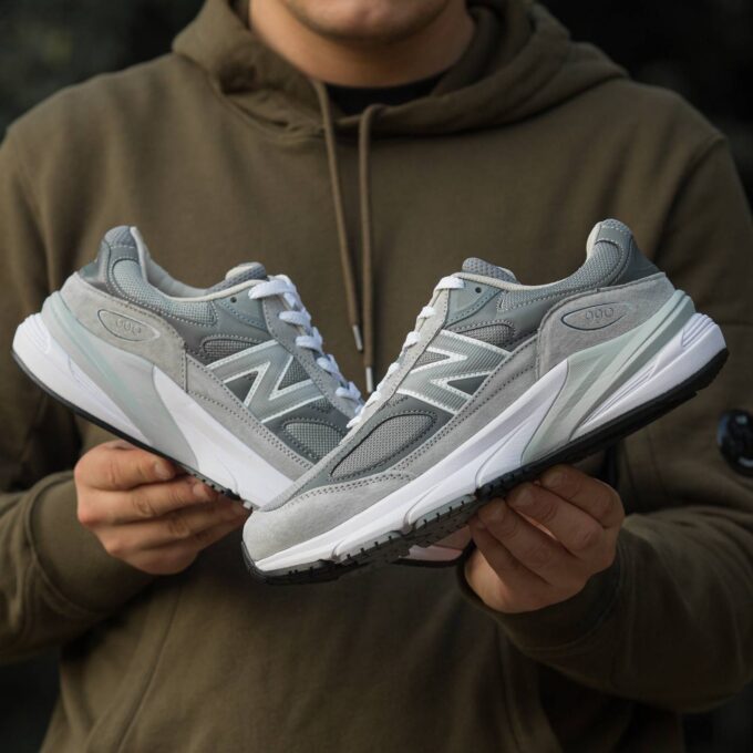 New Balance 990 v3 White Grey - Зображення 7