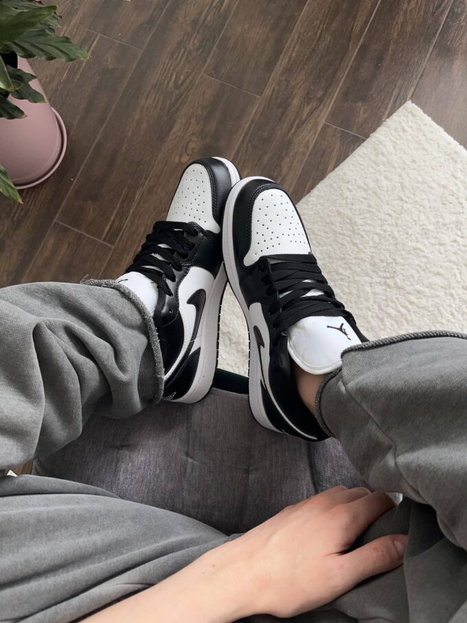 Jordan 1 Low Black White - Зображення 5