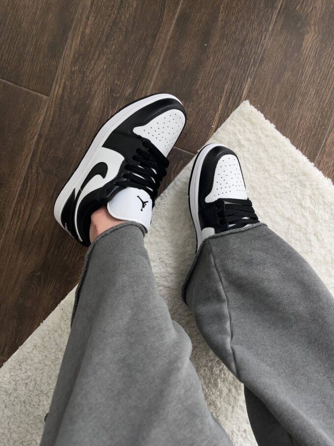 Jordan 1 Low Black White - Зображення 3