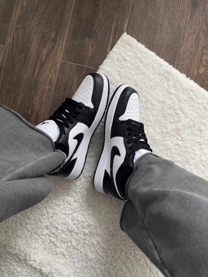 Jordan 1 Low Black White - Зображення 6