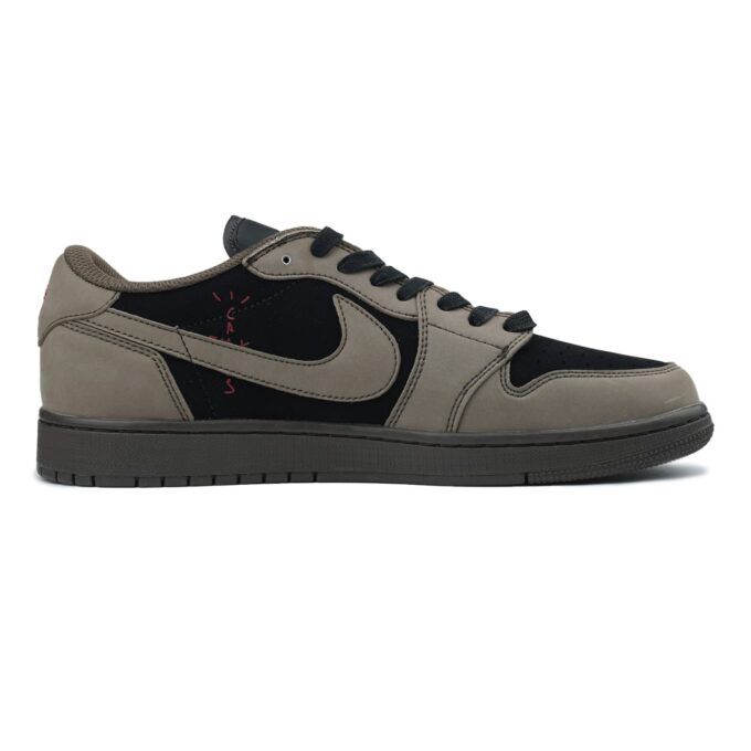 Nike Air Jordan 1 Low x Travis Scott Brown Black - Зображення 2