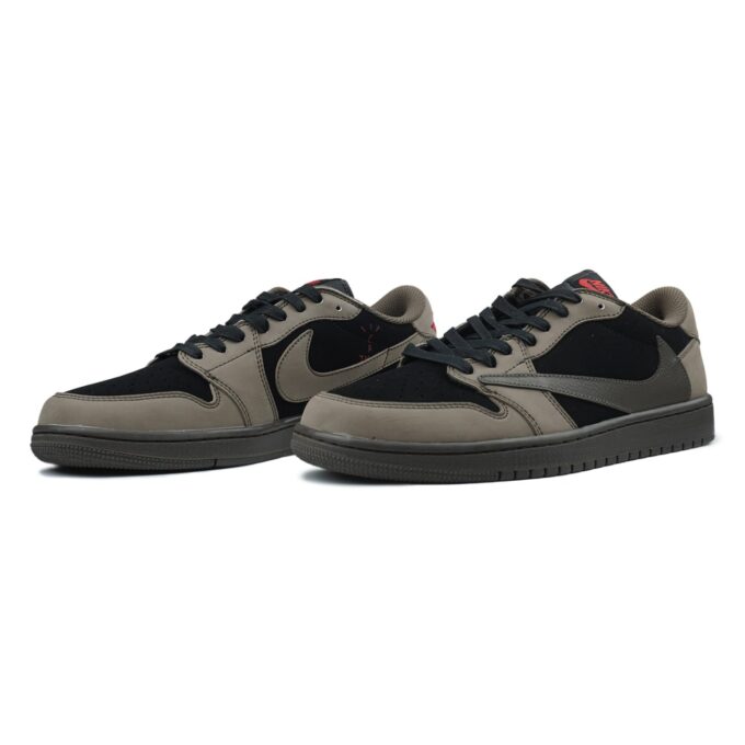 Nike Air Jordan 1 Low x Travis Scott Brown Black - Зображення 3