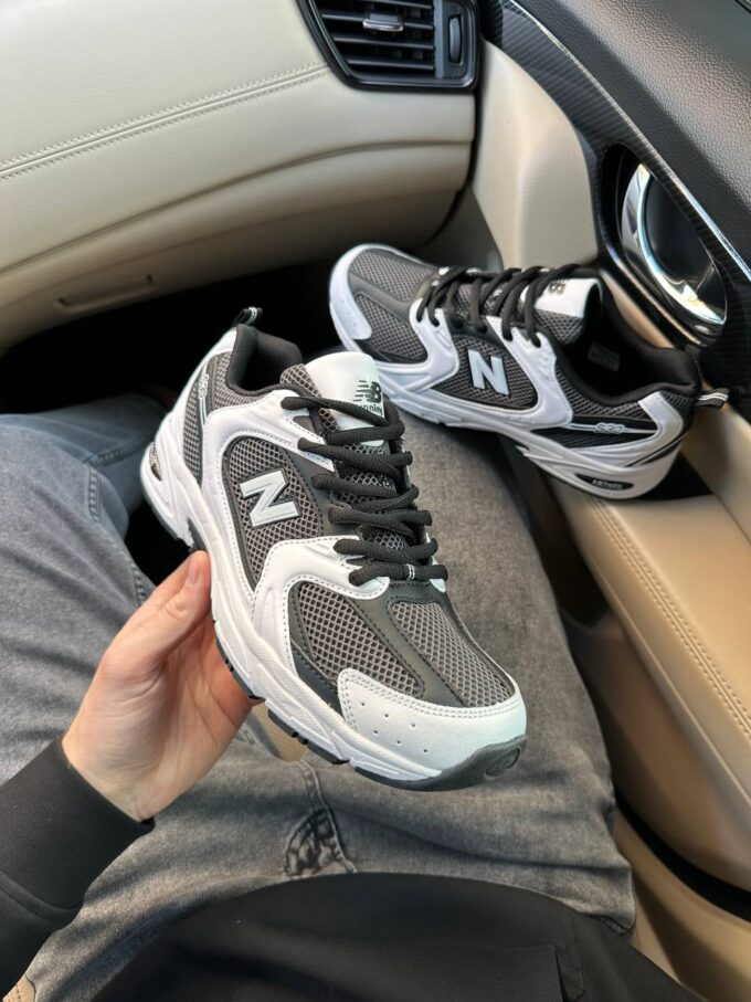 New Balance 530 Black White 2 - Зображення 2