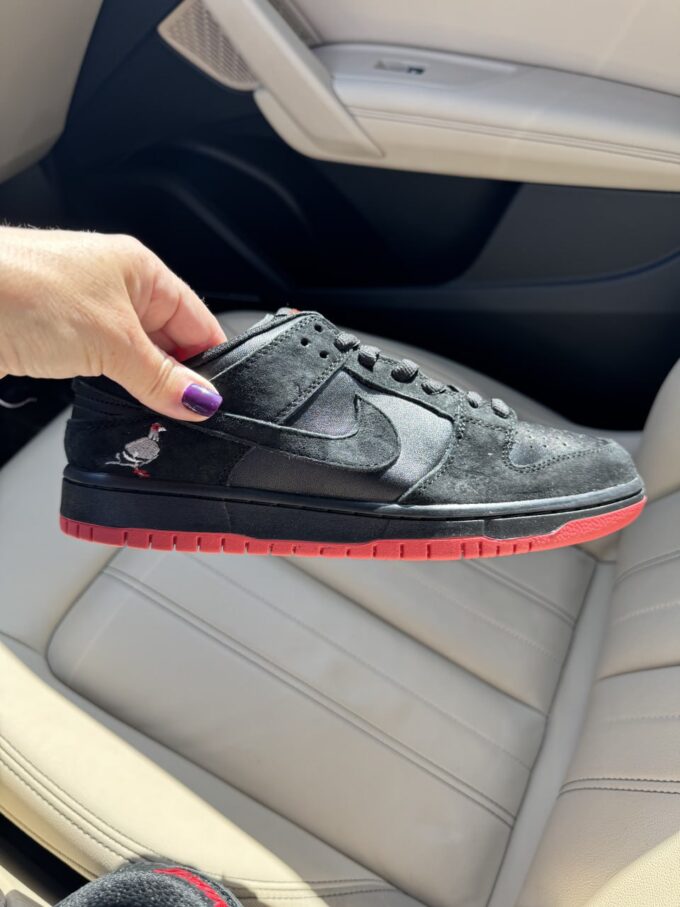 Nike SB Dunk Low Pigeon Black Red
