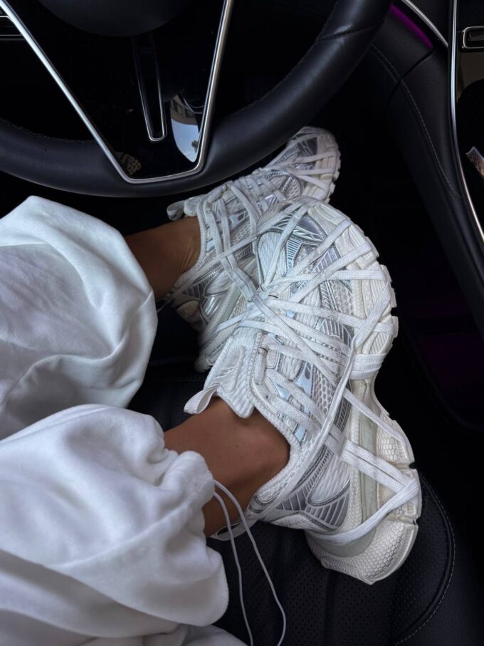 Balenciaga 3XL Extreme Lace White/Silver - Зображення 6