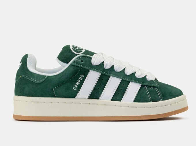 Adidas Campus Dark Green White