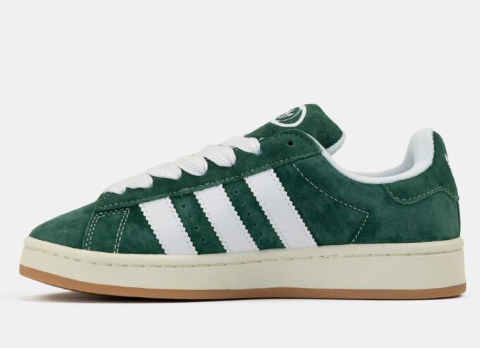Adidas Campus Dark Green White - Зображення 2