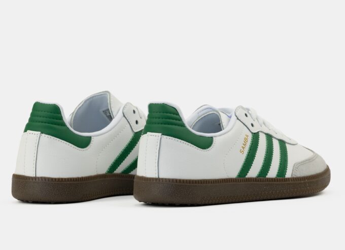 Adidas Samba White Green - Зображення 6