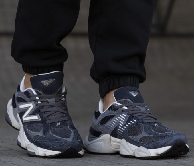 New Balance 9060 Blue Grey White - Зображення 4