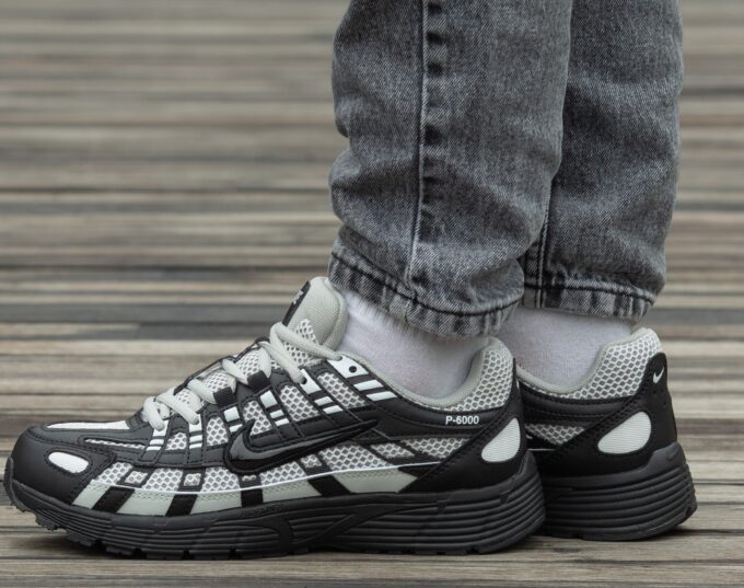 Nike P-6000 Black Grey - Зображення 2