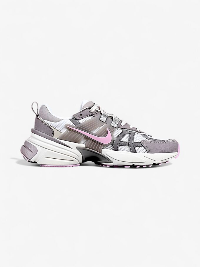 Nike V2K Run Sail Pink Foam Vast Grey - Зображення 2