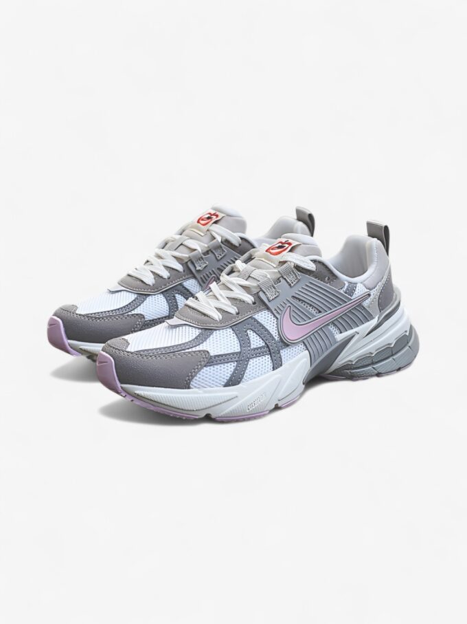 Nike V2K Run Sail Pink Foam Vast Grey - Зображення 3