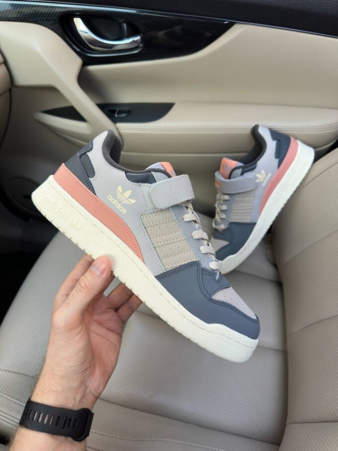 Adidas Forum Grey Dark Blue