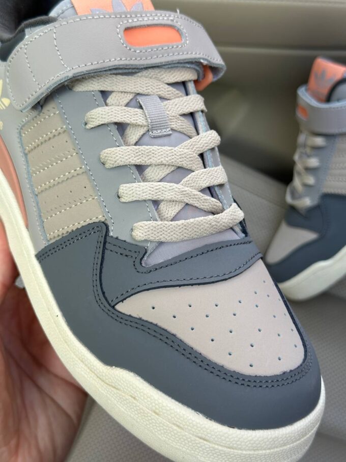 Adidas Forum Grey Dark Blue - Зображення 4
