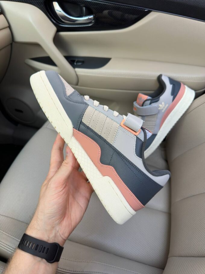 Adidas Forum Grey Dark Blue - Зображення 3