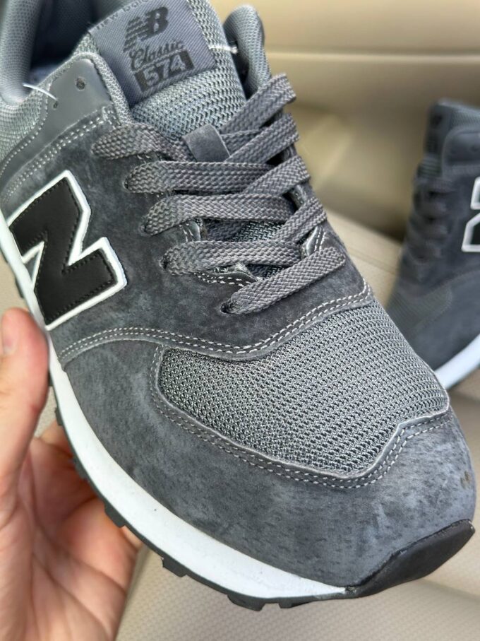 New Balance 574 Dark Grey - Зображення 5