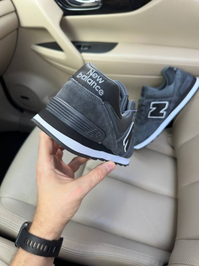 New Balance 574 Dark Grey - Зображення 6