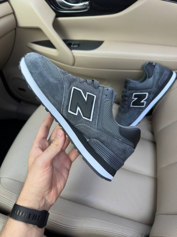 New Balance 574 Dark Grey - Зображення 4