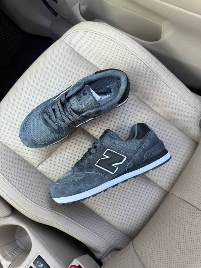 New Balance 574 Dark Grey - Зображення 8