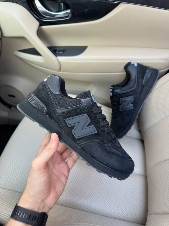 New Balance 574 Full Black